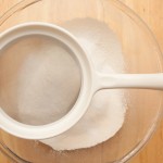 Sieve the flour