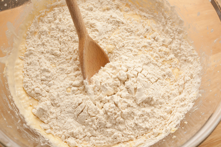 Add the flour Cake and Cookie Recipes