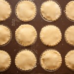 Mince pies with lids added