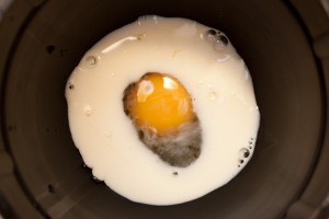 Egg and milk