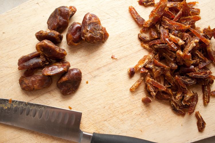 Chopping dates Cake and Cookie Recipes