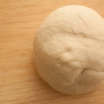 Dough after kneading in butter