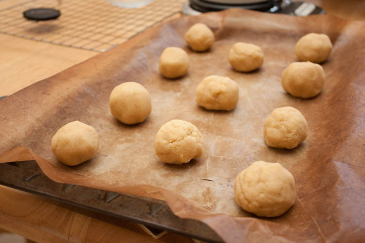 Dough balls ready for baking Cake and Cookie Recipes